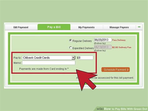 How to Pay Bills With Green Dot: 11 Steps (with Pictures).